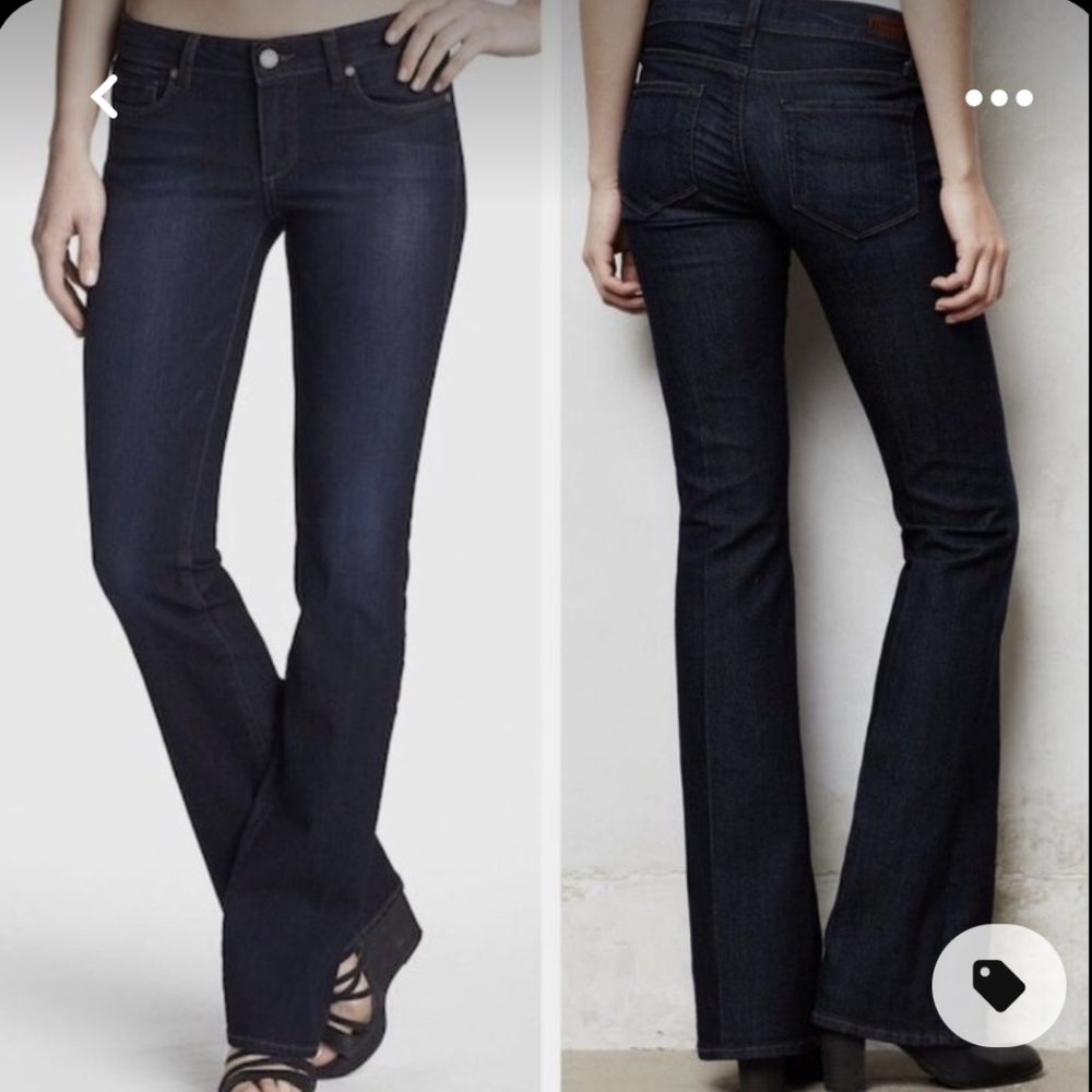 Paige Skyline Bootcut Jeans Petite 25